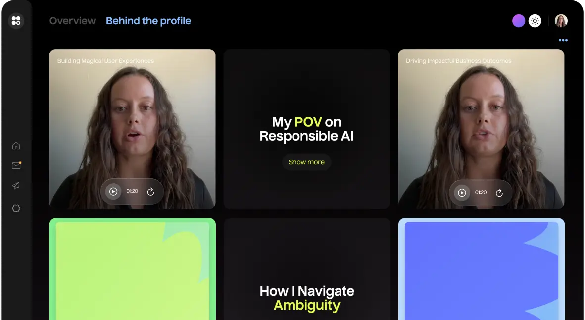 Junior software engineer profile for startup job applications